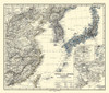 China Japan Korea - Perthes 1872 Poster Print by Perthes Perthes # ITAS0130
