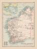 Western Australia - Bartholomew 1892 Poster Print by Bartholomew Bartholomew # ITAU0041