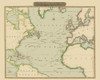 North Atlantic Ocean - Thomson 1817 Poster Print by Thomson Thomson # ITAT0003