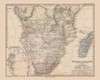 South Africa Madagascar - Stieler  1885 Poster Print by Stieler Stieler # ITAF0029