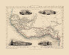 Western Africa - Tallis 1851 Poster Print by Tallis Tallis # ITAF0019