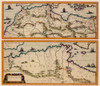 Africa Northern Coast - Blaeu 1650 Poster Print by Blaeu Blaeu # ITAF0012