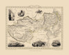 Asia China Tibet Mongolia - Tallis 1851 Poster Print by Tallis Tallis # ITCH0016