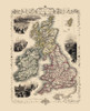 British Isles Great Britain - Tallis 1851 Poster Print by Tallis Tallis # ITBR0021