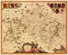 Buckinghamshire County England - Jansson 1646 Poster Print by Jansson Jansson # ITBU0003