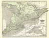West Canada - Morse 1845 Poster Print by Morse Morse # ITCA0006