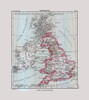 British Isles - Perthes 1896 Poster Print by Perthes Perthes # ITBI0009