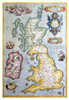 Ancient British Isles - Ortelius 1590 Poster Print by Ortelius Ortelius # ITBI0011