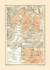 Leuven Belgium Europe - Baedeker 1910 Poster Print by Baedeker Baedeker # ITBE0040