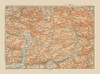 Mitter Pinzgau Region Austria - Baedeker 1910 Poster Print by Baedeker Baedeker # ITAU0087