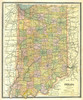 Indiana - Cram 1886 Poster Print by Cram Cram # INZZ0010