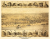 Tell City Indiana - Strobridge 1870 Poster Print by Strobridge Strobridge # INTC0001