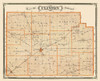 Clinton Indiana Landowner - Andreas 1876 Poster Print by Andreas Andreas # INCL0001