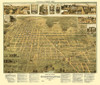 Greencastle Indiana - Shober 1886 Poster Print by Shober Shober # INGR0005