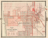 Council Bluffs Iowa - Andreas 1875 Poster Print by Andreas Andreas # INCO0001
