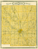 Allen Indiana Landowner - Andreas 1876 Poster Print by Andreas Andreas # INAL0001