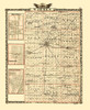 Warren Illinois Landowner - Warner 1870 Poster Print by Warner Warner # ILWA0004