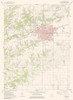 Macomb Illinois Quad - USGS 1974 Poster Print by USGS USGS # ILMA0008