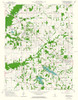 Thompsonville Illinois Quad - USGS 1963 Poster Print by USGS USGS # ILTH0002