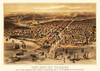 Chicago Illinois - Flint 1872 Poster Print by Flint Flint # ILCH0006