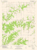 Doddsville Illinois Quad - USGS 1974 Poster Print by USGS USGS # ILDO0002