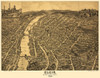 Elgin Illinois - Shober 1880 Poster Print by Shober Shober # ILEL0001