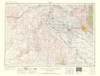 Boise Idaho Oregon Quad - USGS 1962 Poster Print by USGS USGS # IDBO0001