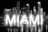 Neon Miami WB Poster Print by Hailey Carr # HR116241