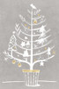 White Ornament Tree I  Poster Print by PI Studio PI Studio  # HP008A