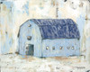 Blue Barnyard   Poster Print by Jennifer Holden # HOLD118