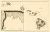 Sandwich Islands or Hawaii - Bonne 1785 Poster Print by Bonne Bonne # HISA0001