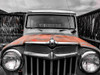 Willys front Rust Poster Print by Heidi Bannon # HBA117002
