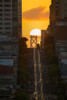Lombard Street Cable Car Poster Print by Bruce Getty # G2067D