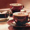 Tazze con Cappuccino Poster Print by Federico Landi # FLA4764