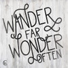 Wander Poster Print by Fearfully Made Creations Fearfully Made Creations # FMC175