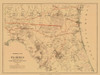 Northern Florida - Bache 1864 Poster Print by Bache Bache # FLNO0001