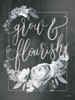 Grow and Flourish Poster Print by House Fenway House Fenway # FEN273