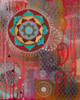 Lotus Flower Paisley 2 Poster Print by Faith Evans-Sills # FERC010B