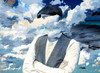 Head In the Clouds Poster Print by Ronald Bolokofsky # FAS2304
