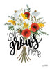 Love Grows Here Poster Print by House Fenway House Fenway # FEN101