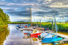 Private Marina Poster Print by Ronald Bolokofsky # FAS2243