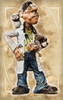 Veterinarian Poster Print by Ronald Bolokofsky # FAS2323