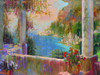 Mediterranean View Poster Print by Ronald Bolokofsky # FAS2262