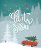 Let It Snow Poster Print by House Fenway House Fenway # FEN122