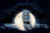 Sailing Into the Night Poster Print by Ronald Bolokofsky # FAS2248