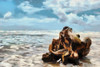 Along the Shore Poster Print by Ronald Bolokofsky # FAS2177
