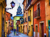 Old Town Poster Print by Ronald Bolokofsky # FAS2077