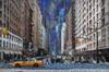 New York Street Traffic Poster Print by Ronald Bolokofsky # FAS2106