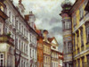 Prague Architecture Poster Print by Ronald Bolokofsky # FAS2120