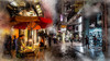 Night Shopping Poster Print by Ronald Bolokofsky # FAS2111